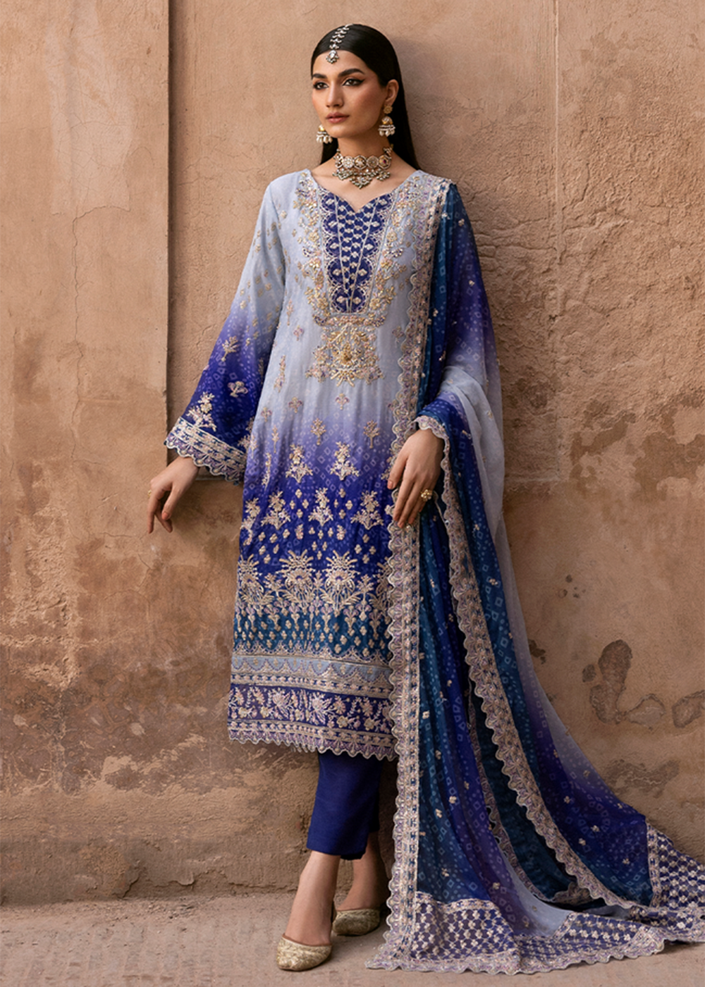 Buy Now The Empress Wedding Formals '25 by Emaan Adeel | AUREVIA Online in USA, UK, Canada, France, Italy, Germany, Qatar, UAE & Worldwide at Empress Clothing.