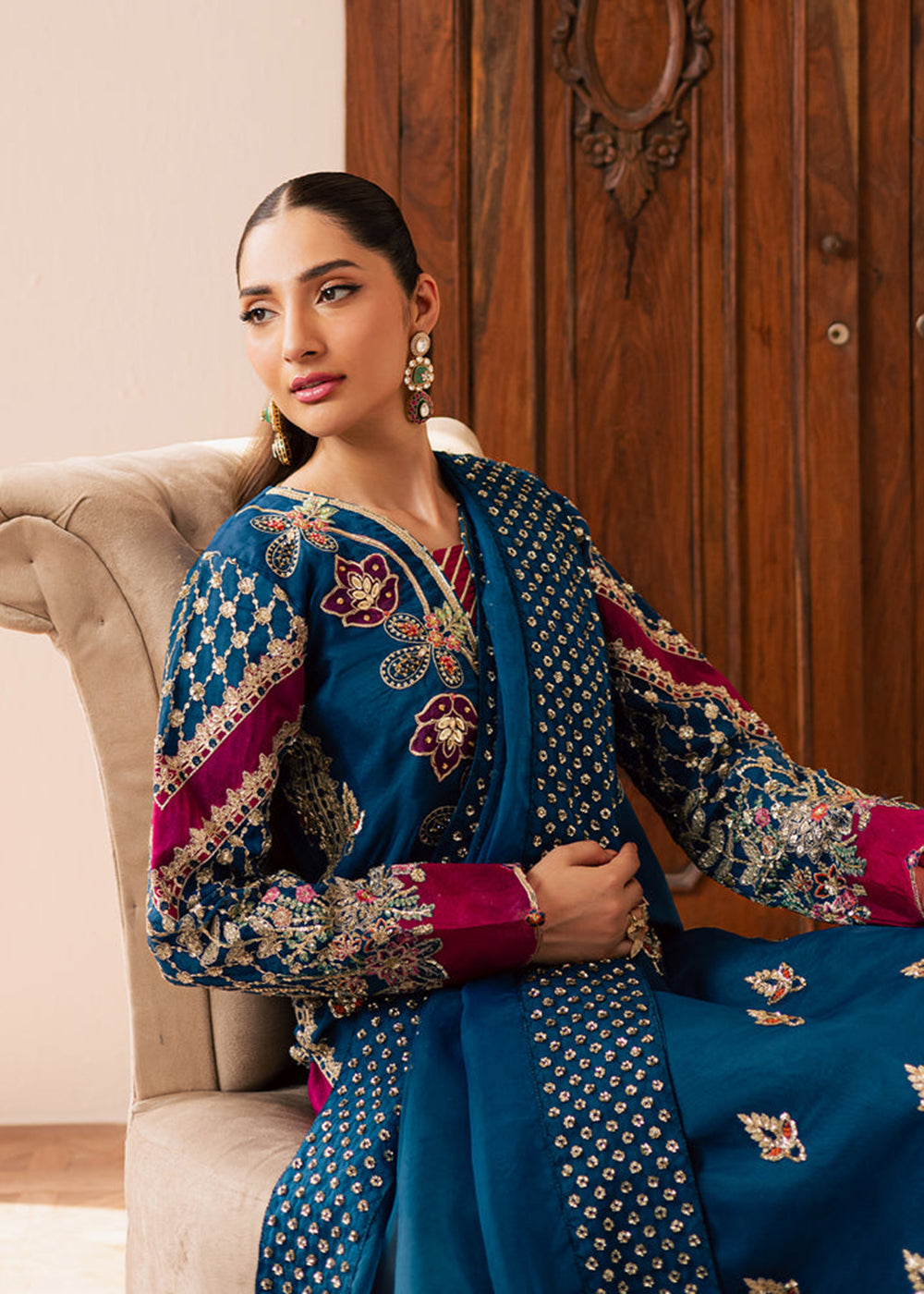 Buy Now Suave Luxury Formals '25 by Emaan Adeel | AVOIR Online in USA, UK, Canada, Germany, Italy, Austria, France, Denmark, UAE & Worldwide at Empress Clothing.