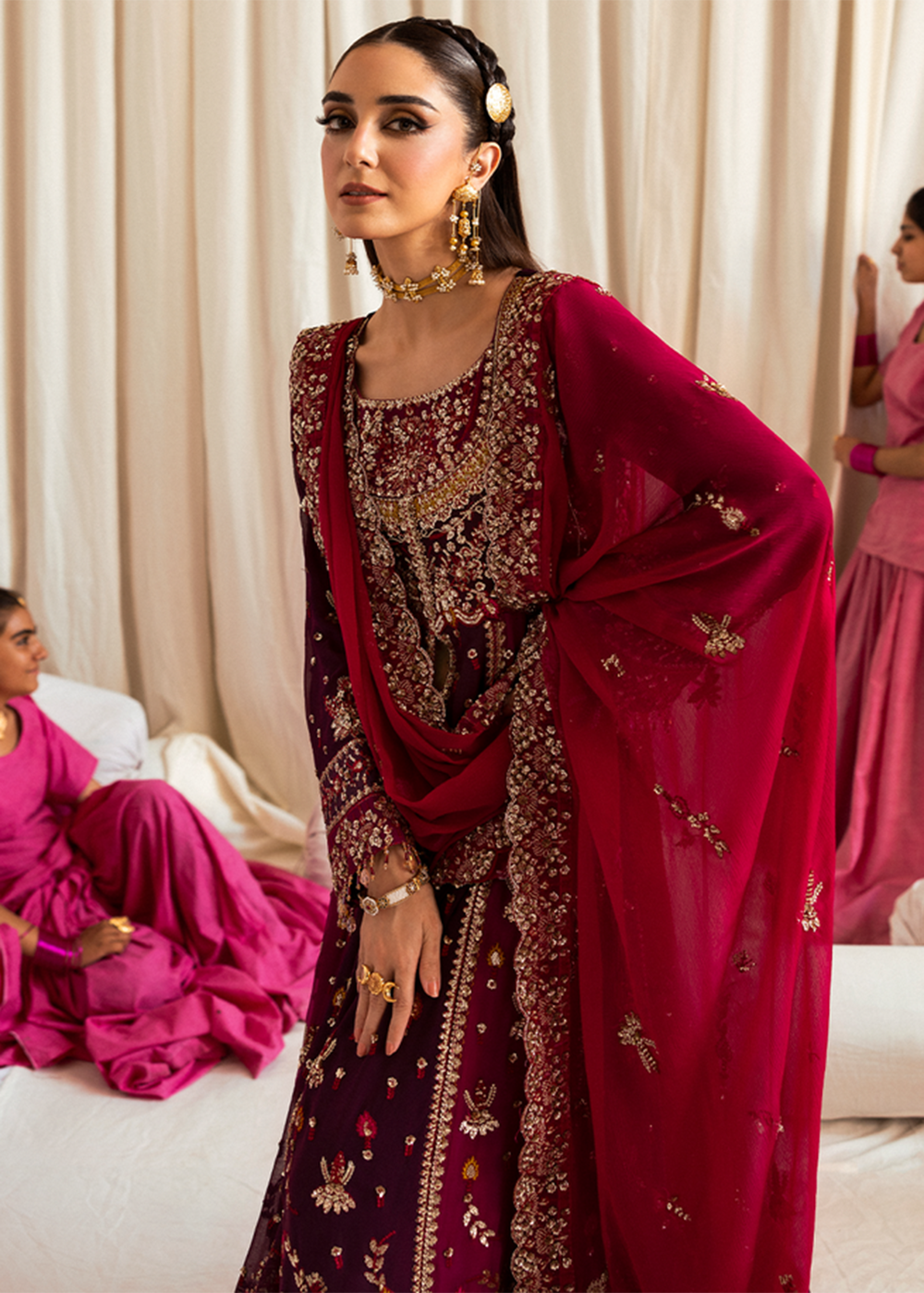 Buy Now The Empress Wedding Formals '25 by Emaan Adeel | AVORIA Online in USA, UK, Canada, France, Italy, Germany, Qatar, UAE & Worldwide at Empress Clothing.