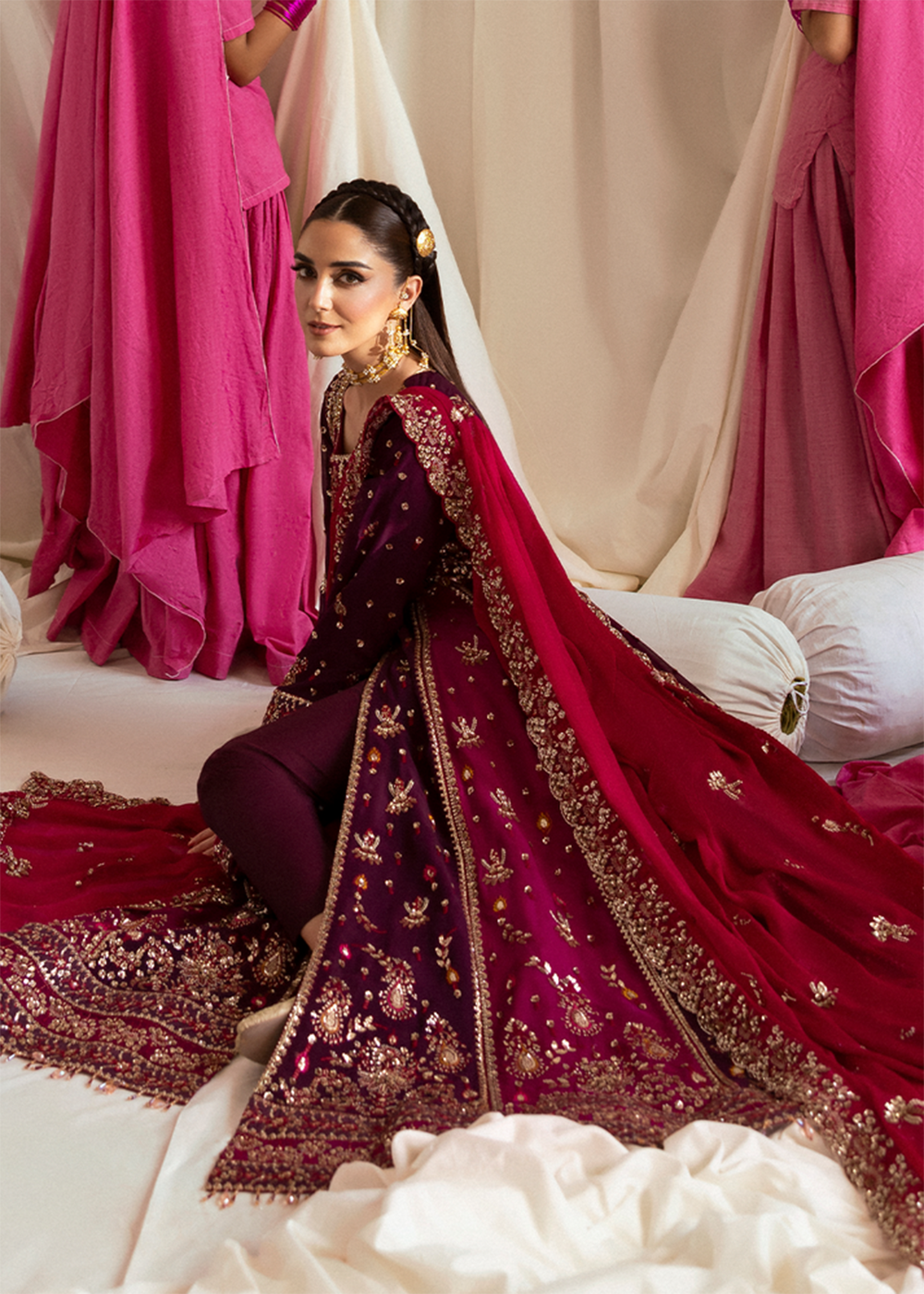 Buy Now The Empress Wedding Formals '25 by Emaan Adeel | AVORIA Online in USA, UK, Canada, France, Italy, Germany, Qatar, UAE & Worldwide at Empress Clothing.