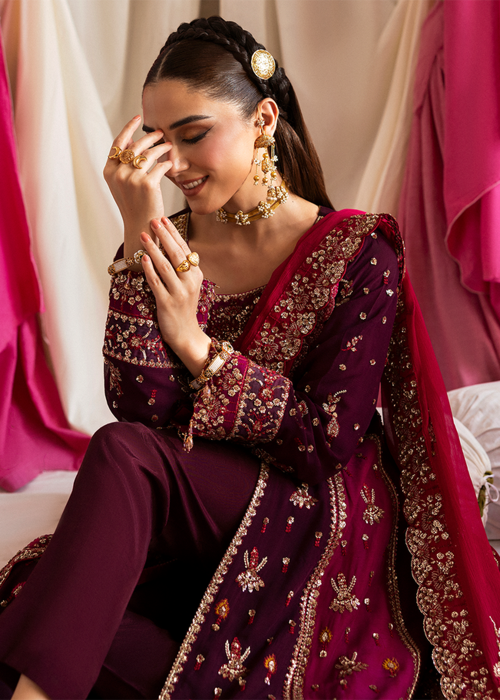 Buy Now The Empress Wedding Formals '25 by Emaan Adeel | AVORIA Online in USA, UK, Canada, France, Italy, Germany, Qatar, UAE & Worldwide at Empress Clothing.