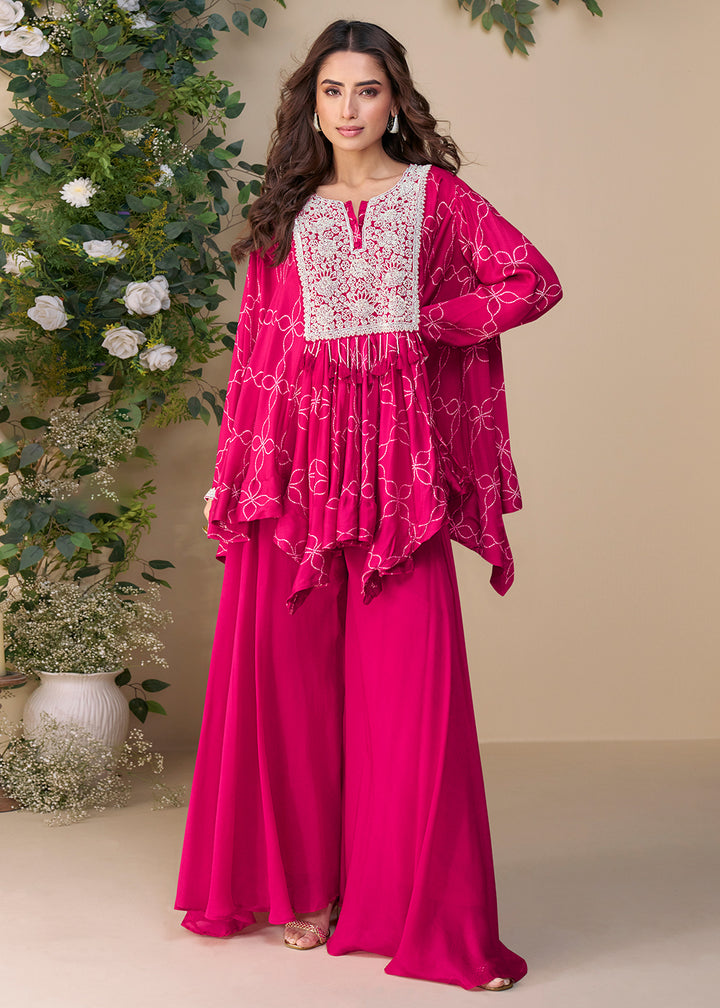 Buy Now Rani Hand Embellished Poncho Kaftan Style Dress Online in USA, UK, Canada, Germany, Italy, France, Austria, Singapore & Worldwide at Empress Clothing.