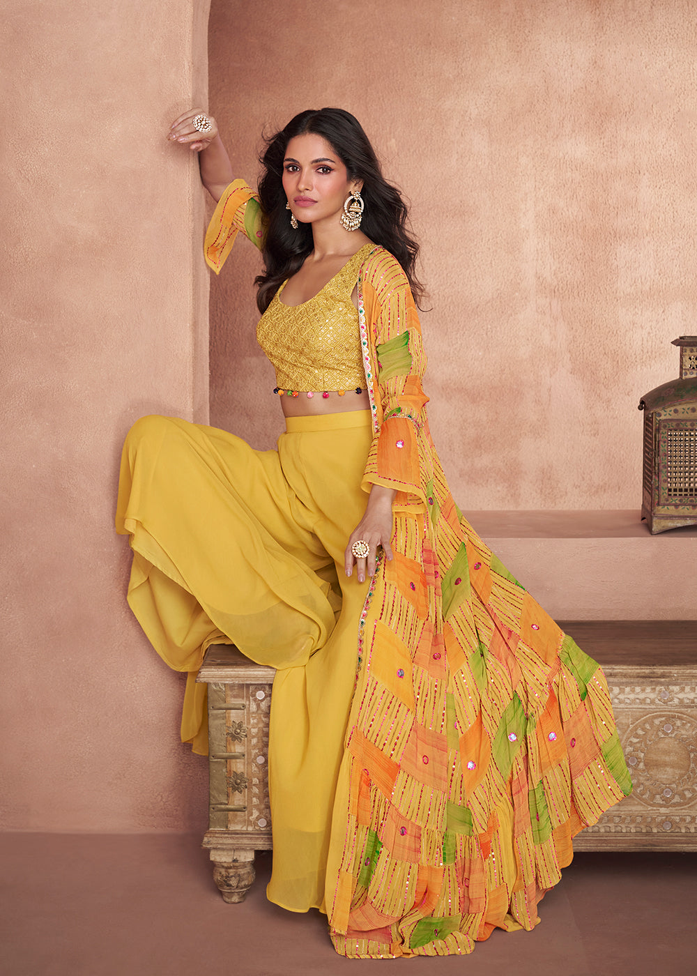 indo western sequin dress Modern Goddess Edit