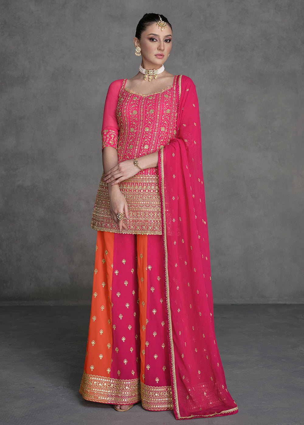 Sharara Style For Wedding | Maharani Designer Boutique