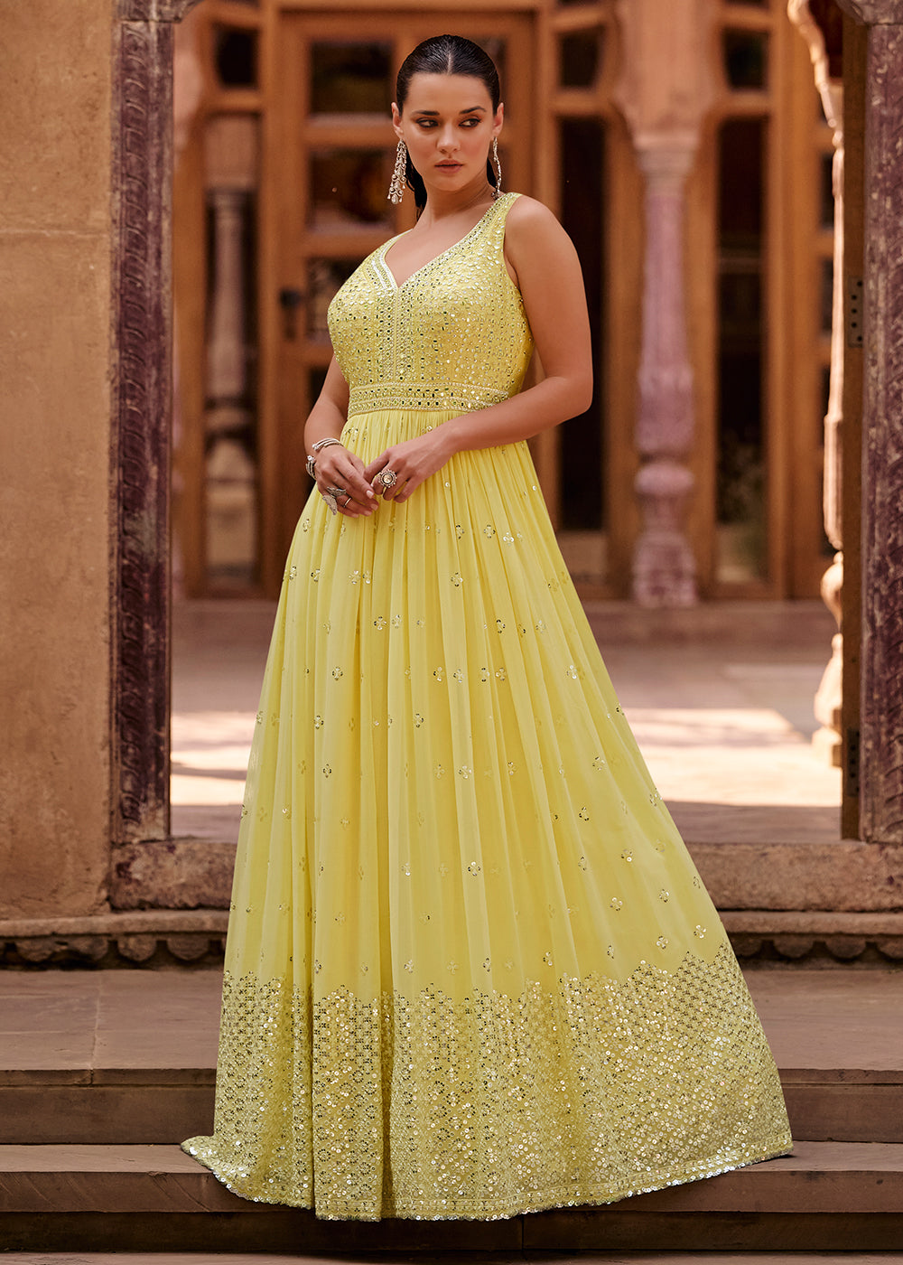 Buy Pastel Colors Anarkali Suits in USA, UK, Canada & Worldwide – Tagged  