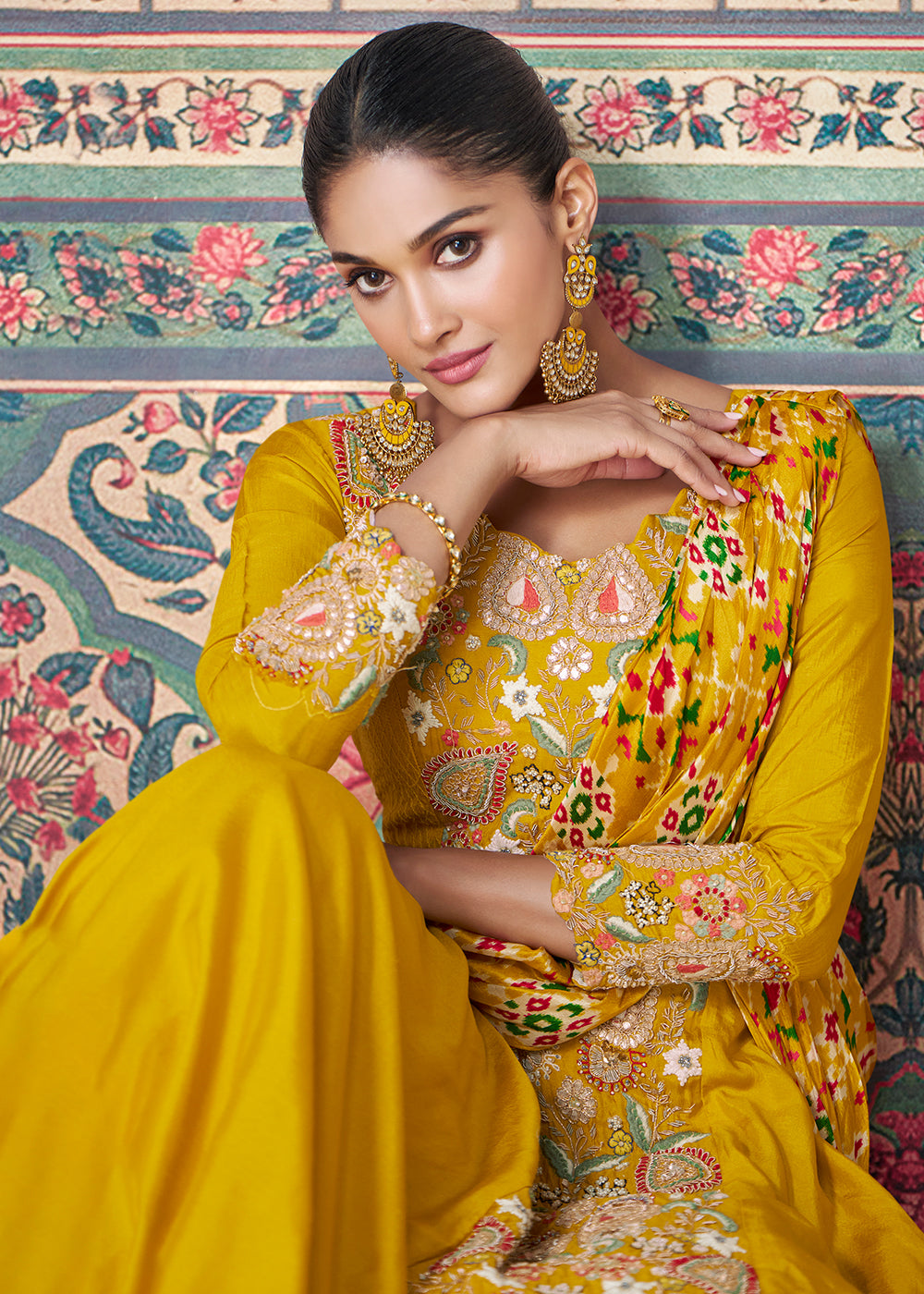 silk saree anarkali dress Anarkali Suit Gowns From Silk Saree Anarkali Dress Dresses Made From Banarsi Saree Sky Blue Elegant