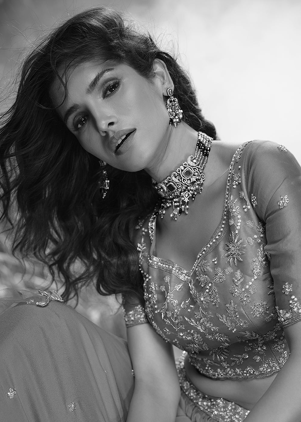 Buy Now Designer Pink Chinnon Silk Party Wear Lehenga Choli Online in USA, UK, Canada, France & Worldwide at Empress Clothing. 