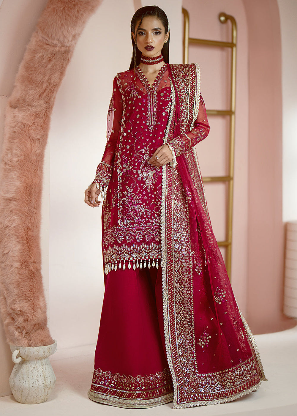 Buy Now Luminara Wedding Formals '24 by Ayzel | Ruby Online at Empress Online in USA, UK, France, UAE, Canada & Worldwide at Empress Clothing.