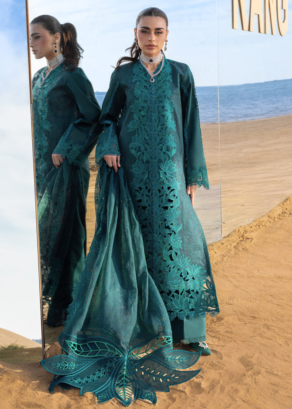 Buy Now Premium Luxury Lawn '26 by Rang Rasiya | AYLEEN Online in US, UK, Canada, France, Italy, Germany, Greece, Sweden, Africa, Qatar & Worldwide at Empress.