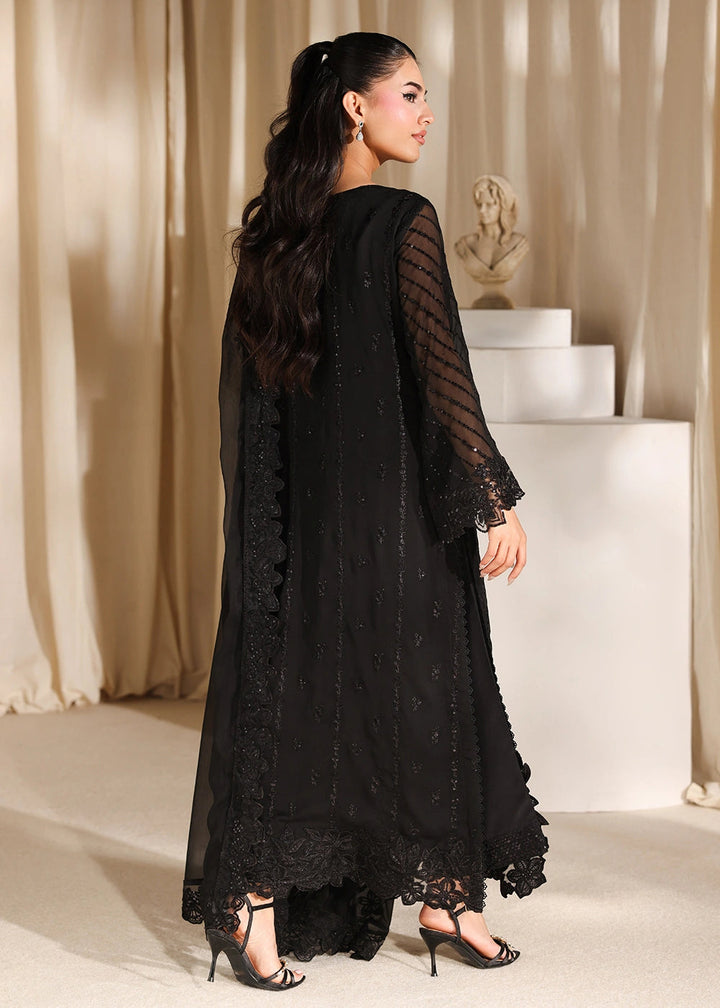 Buy Now Luxe Embroidered Chiffons '26 by Azure | Black Pearl Online in US, UK, Canada, France, Italy, Germany, Greece, Sweden, Africa & Worldwide at Empress.