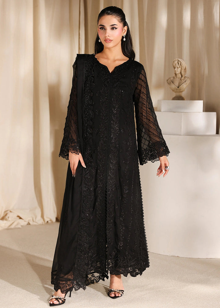 Buy Now Luxe Embroidered Chiffons '26 by Azure | Black Pearl Online in US, UK, Canada, France, Italy, Germany, Greece, Sweden, Africa & Worldwide at Empress.