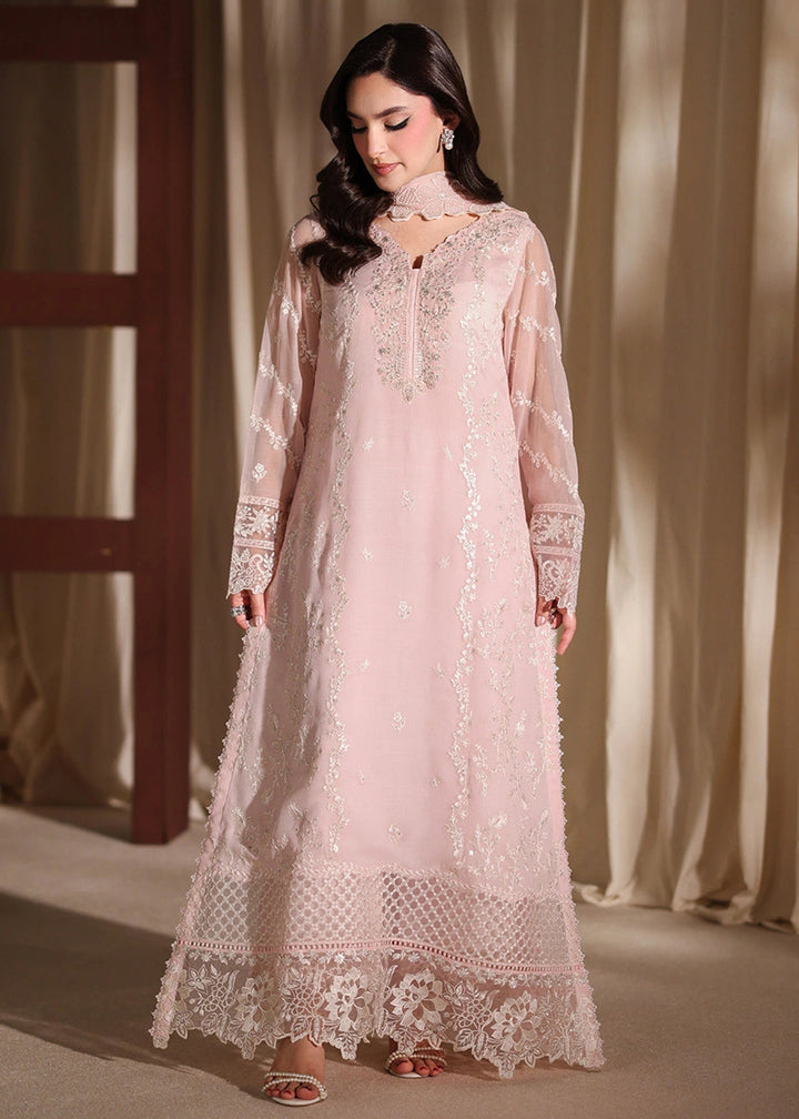 Buy Now Luxe Embroidered Chiffon '26 by Azure | Twirling Tulip Online in US, UK, Canada, France, Italy, Germany, Greece, Sweden, Africa & Worldwide at Empress.
