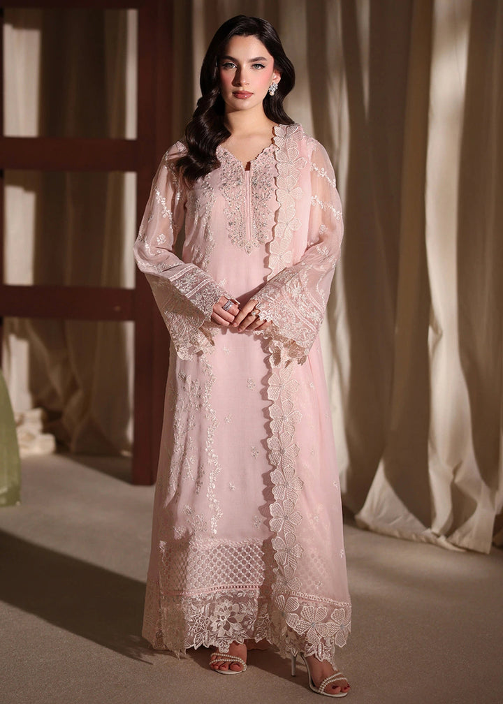 Buy Now Luxe Embroidered Chiffon '26 by Azure | Twirling Tulip Online in US, UK, Canada, France, Italy, Germany, Greece, Sweden, Africa & Worldwide at Empress.