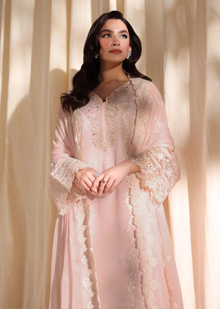 Buy Now Luxe Embroidered Chiffon '26 by Azure | Twirling Tulip Online in US, UK, Canada, France, Italy, Germany, Greece, Sweden, Africa & Worldwide at Empress.