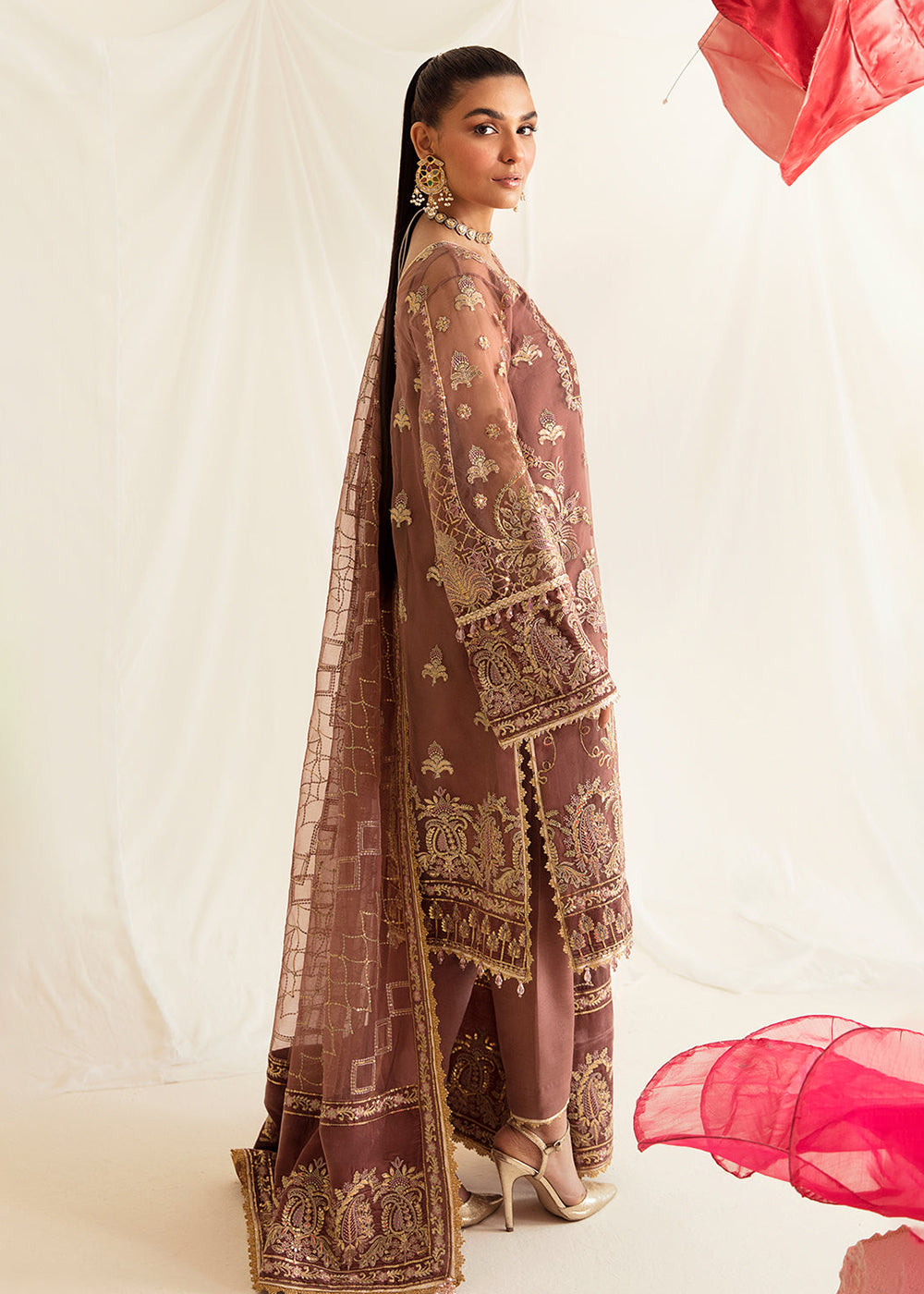 Buy Now Mauve Pakistani Salwar Suit | Ayzel | Fleur De Lis Formals’23 | Osmose Online in USA, UK, Canada & Worldwide at Empress Clothing.