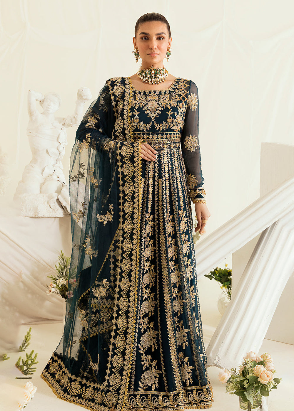 Buy Naaz Party Wear Dress at Rs 2849 online from Bullionknot Long Dresses   BK492N