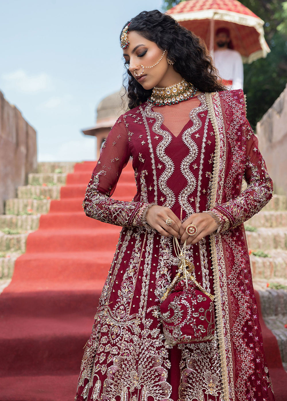 Buy Now Brides Edition '24 by Sardinia | Aalam Zeb Online at Empress Online in USA, UK, France, UAE, Canada & Worldwide at Empress Clothing.