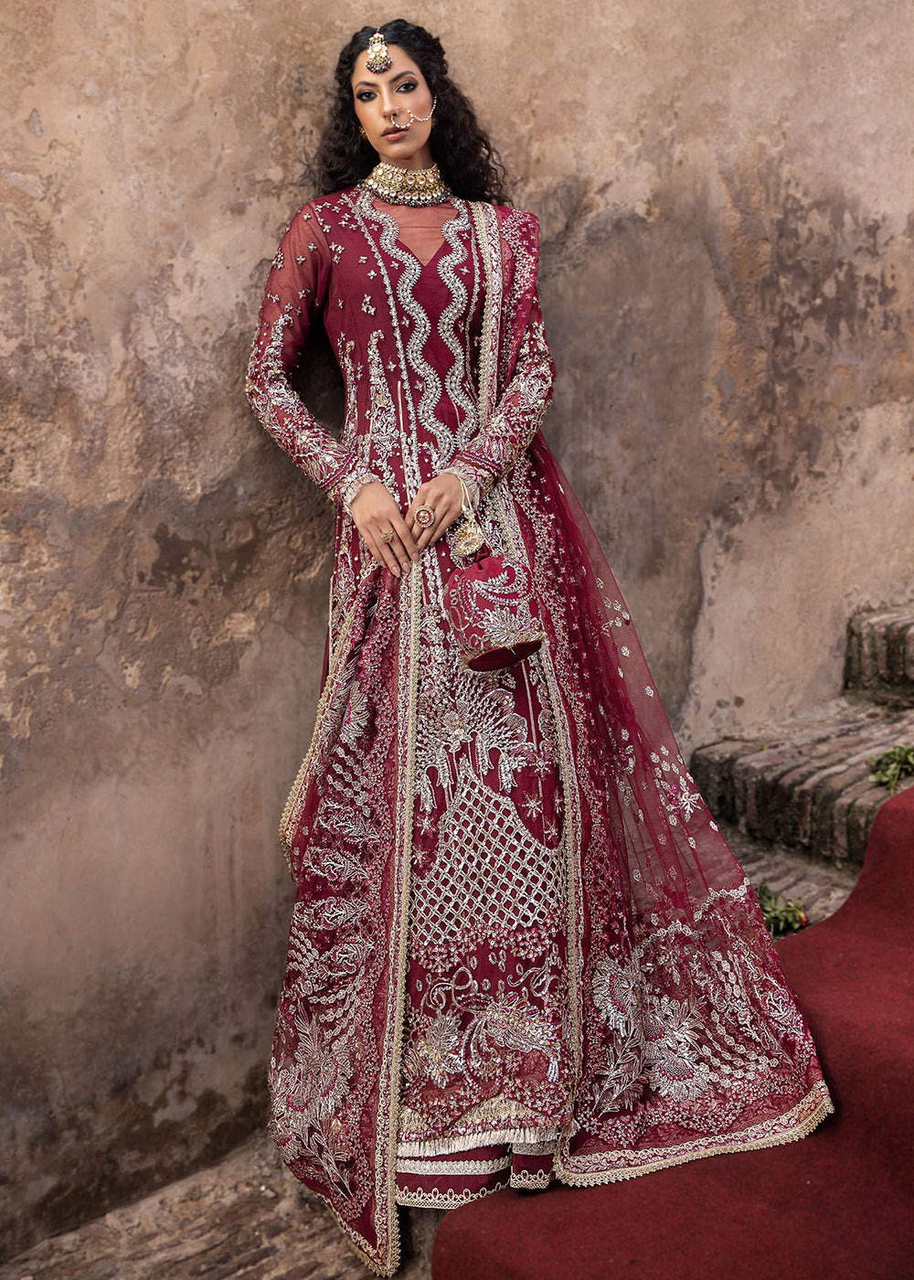 Buy Now Brides Edition '24 by Sardinia | Aalam Zeb Online at Empress Online in USA, UK, France, UAE, Canada & Worldwide at Empress Clothing.