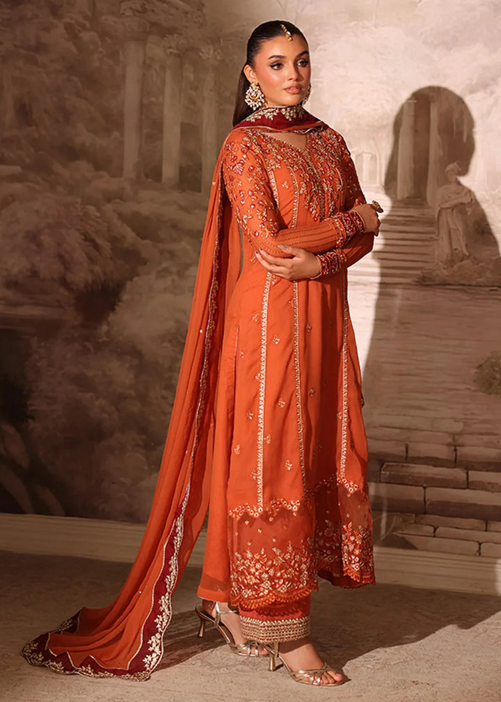 Buy Now Ensembles Party Wear '25 by Azure | Amber Rust Online in USA, UK, Canada, France, Italy, Germany, Greece, Sweden, Africa, UAE & Worldwide at Empress.