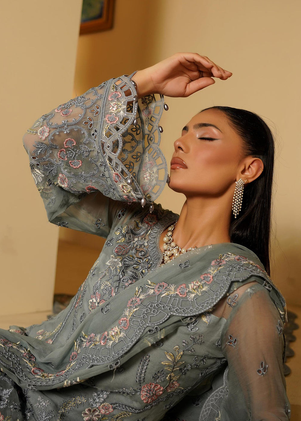 Buy Now Aarzu Luxury Formals '25 by Maryam's | Anaya Online in USA, UK, Canada, France, Italy, Germany, Qatar, UAE, Singapore & Worldwide at Empress Clothing.