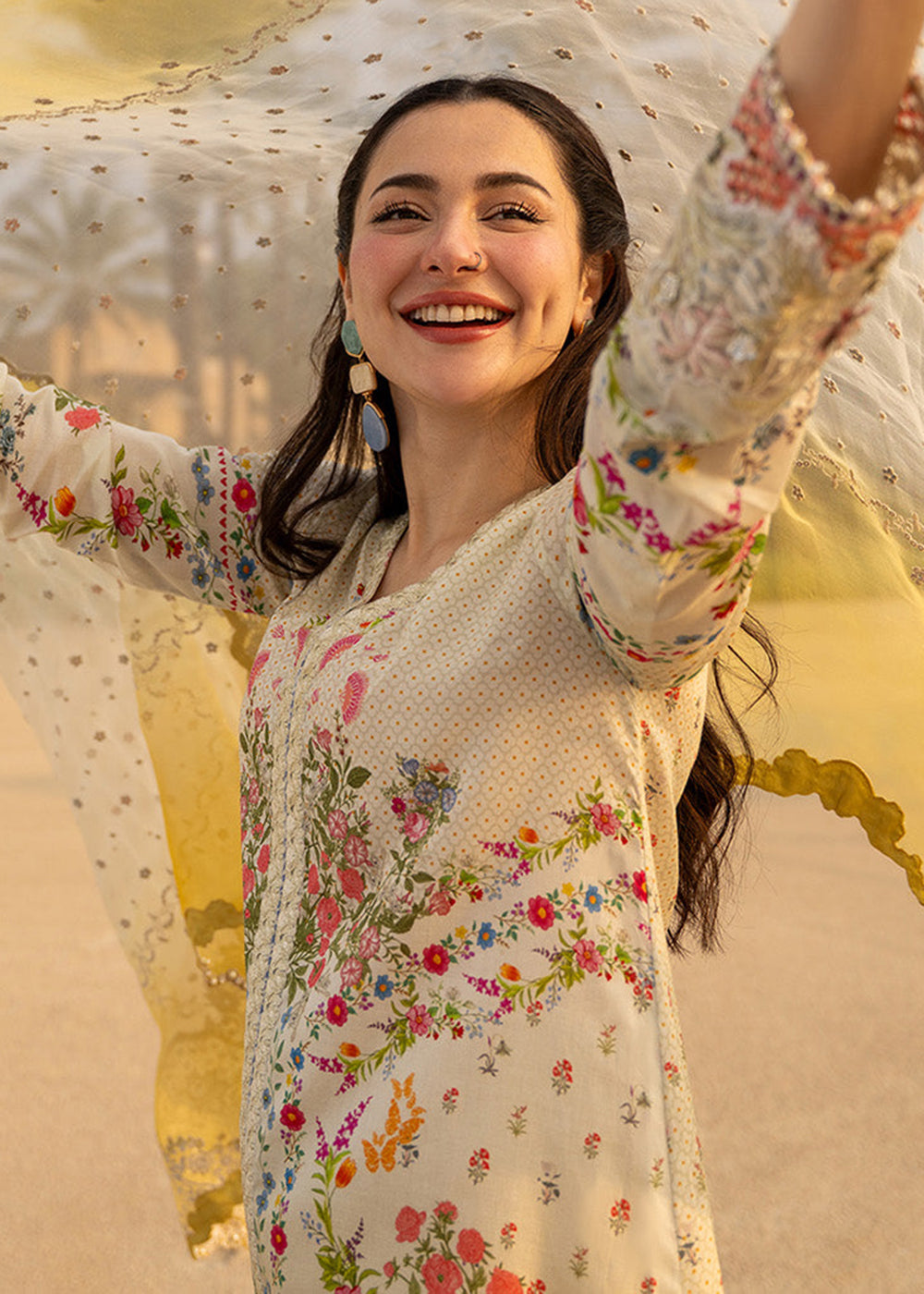 Aya Luxury Lawn '26 by Faiza Saqlain | Arta