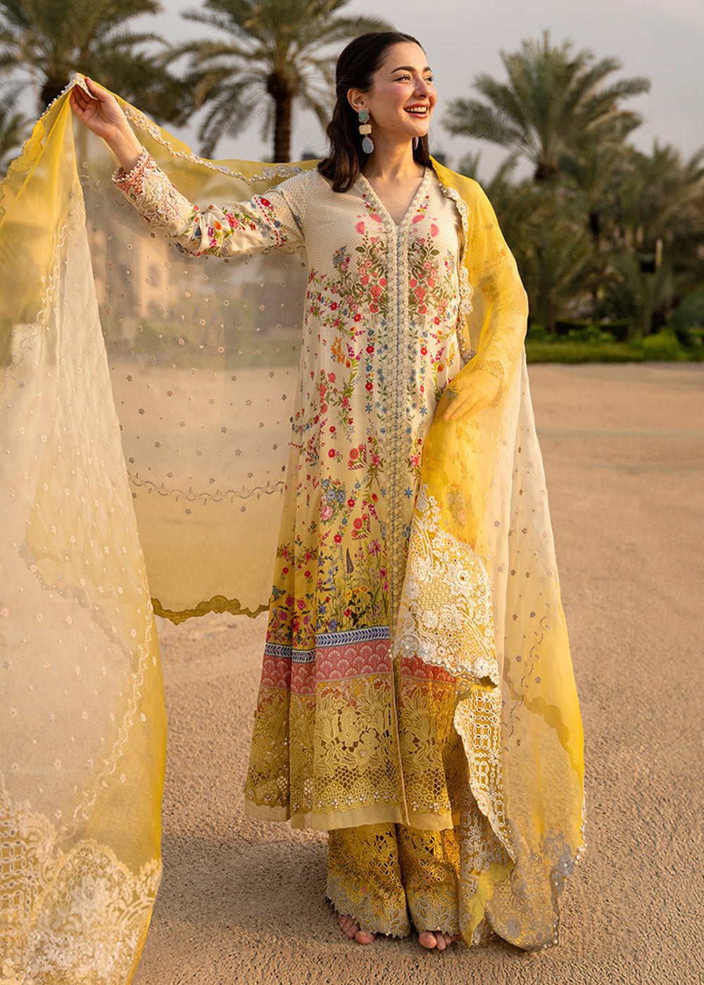 Aya Luxury Lawn '26 by Faiza Saqlain | Arta