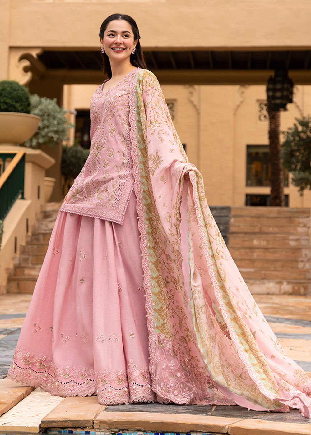 Buy Now Aya Luxury Lawn '26 by Faiza Saqlain | Asja Online in US, UK, Canada, France, Greece, Germany, Ireland, Sweden, Denmark, UAE & Worldwide at Empress.