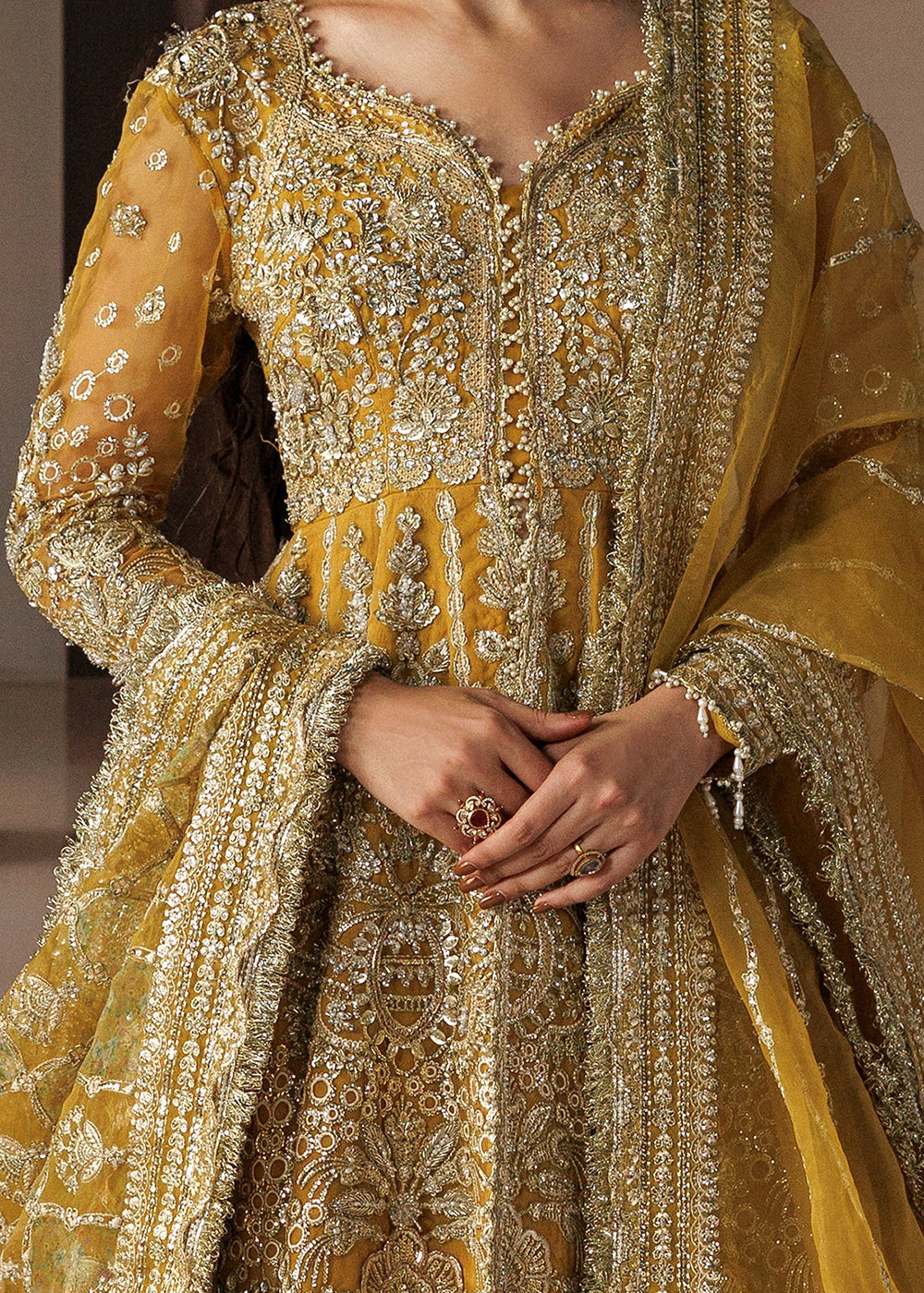 Buy Now Shehnai Wedding Formals 26 by Afrozeh | Aylin Online in US, UK, Canada, France, Italy, Germany, Greece, Sweden, Netherland, UAE &amp; Worldwide at Empress.