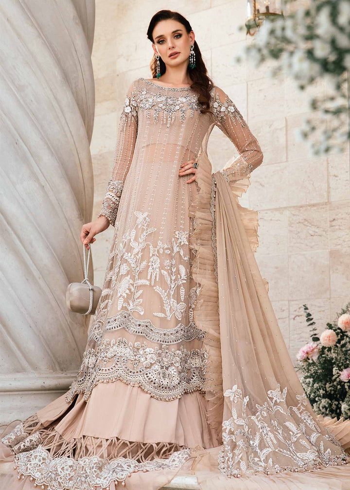 Buy Now Unstitched Mbroidered Wedding Formals 2024 by Maria B | BD-2801 Online in USA, UK, Canada & Worldwide at Empress Clothing. 