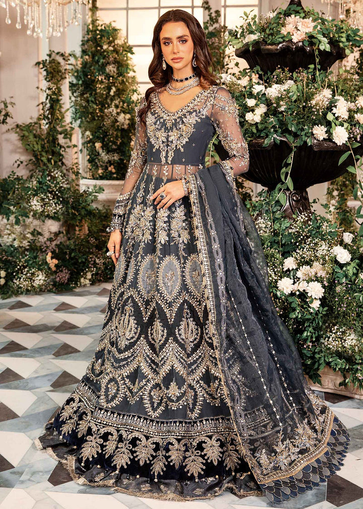 Buy Now Mbroidered Wedding Formals Edit '24 by Maria B | BD-2901 Online at Empress Online in USA, UK, France, UAE & Worldwide at Empress Clothing.