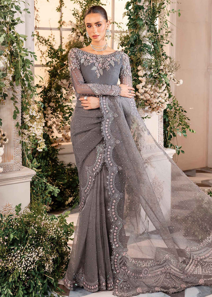 Buy Now Mbroidered Wedding Formals Edit '24 by Maria B | BD-2902 Online at Empress Online in USA, UK, France, UAE & Worldwide at Empress Clothing.