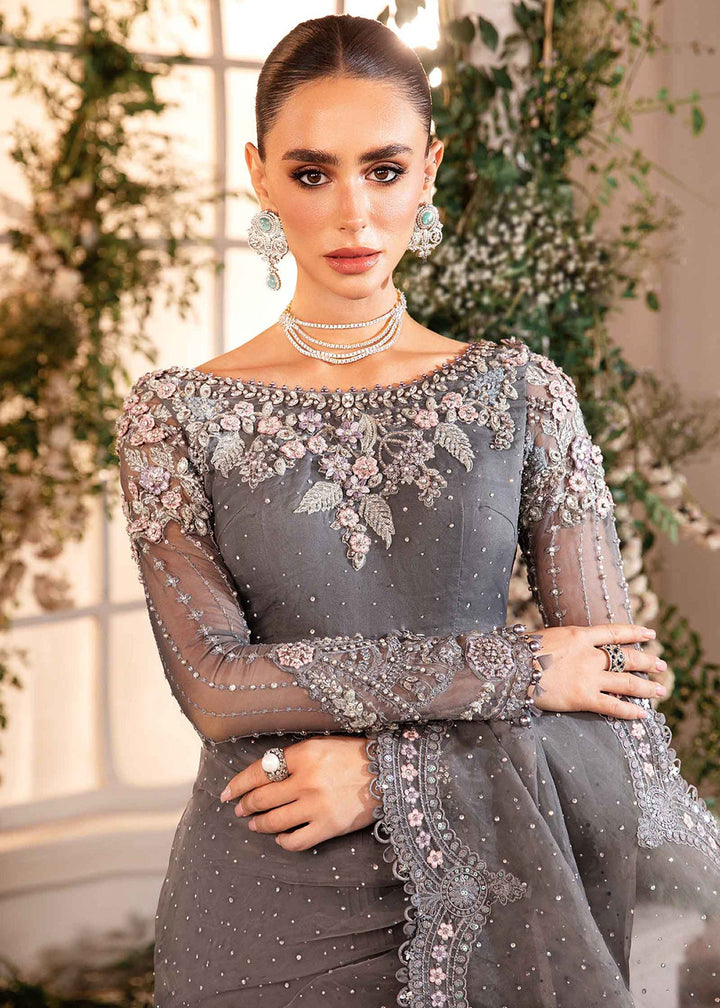 Buy Now Mbroidered Wedding Formals Edit '24 by Maria B | BD-2902 Online at Empress Online in USA, UK, France, UAE & Worldwide at Empress Clothing.