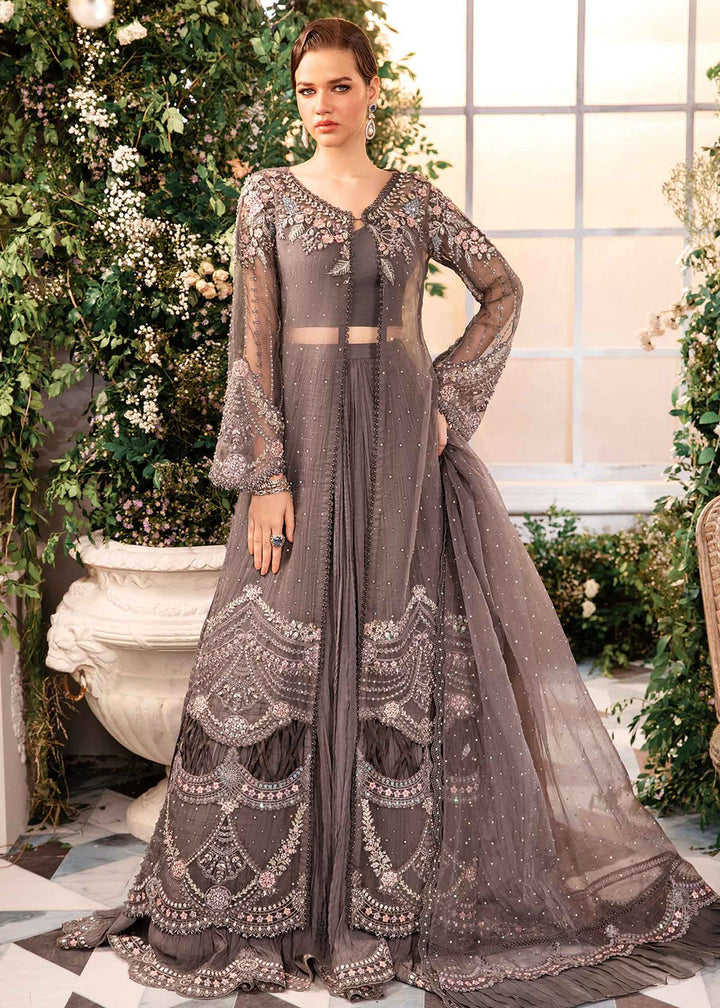 Buy Now Mbroidered Wedding Formals Edit '24 by Maria B | BD-2902 Online at Empress Online in USA, UK, France, UAE & Worldwide at Empress Clothing.