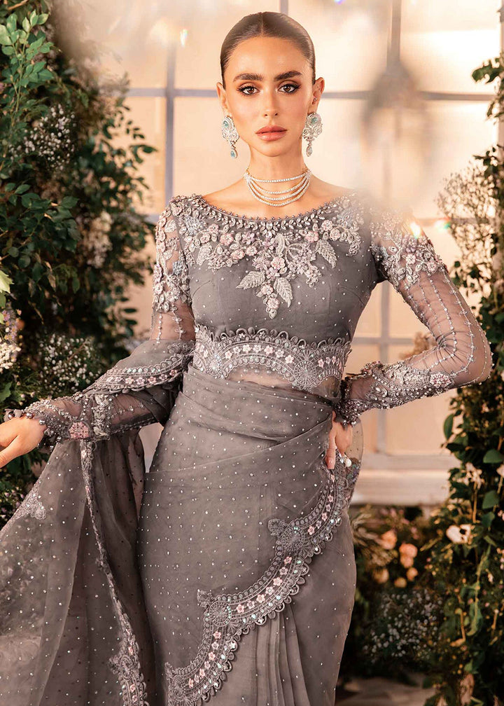 Buy Now Mbroidered Wedding Formals Edit '24 by Maria B | BD-2902 Online at Empress Online in USA, UK, France, UAE & Worldwide at Empress Clothing.