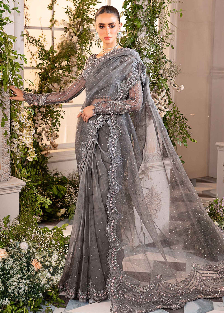 Buy Now Mbroidered Wedding Formals Edit '24 by Maria B | BD-2902 Online at Empress Online in USA, UK, France, UAE & Worldwide at Empress Clothing.