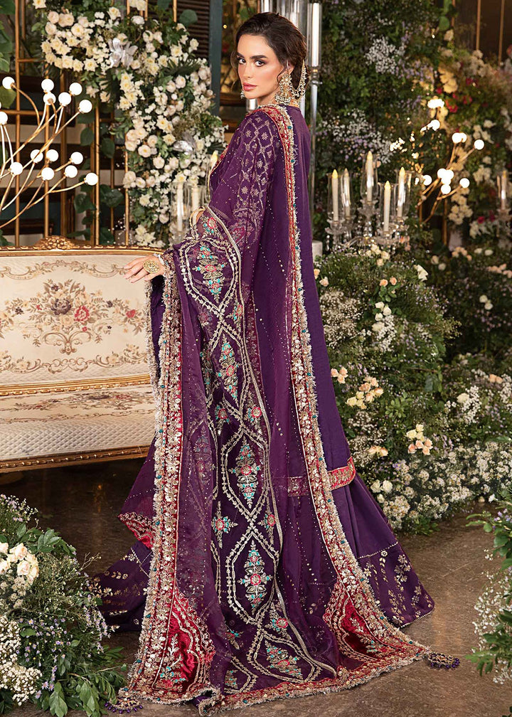 Buy Now Mbroidered Wedding Formals Edit '24 by Maria B | BD-2903 Online at Empress Online in USA, UK, France, UAE & Worldwide at Empress Clothing.