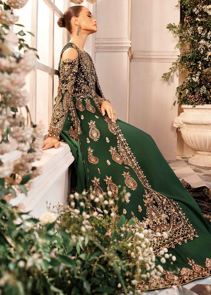 Buy Now Mbroidered Wedding Formals Edit '24 by Maria B | BD-2904 Online at Empress Online in USA, UK, France, UAE & Worldwide at Empress Clothing.