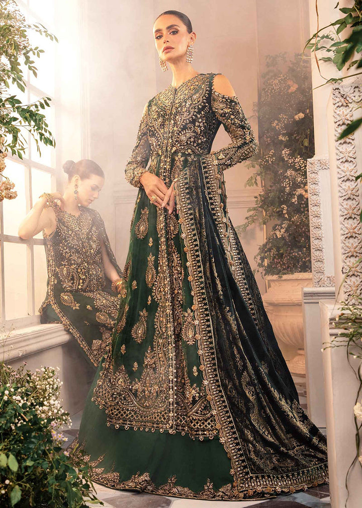 Buy Now Mbroidered Wedding Formals Edit '24 by Maria B | BD-2904 Online at Empress Online in USA, UK, France, UAE & Worldwide at Empress Clothing.