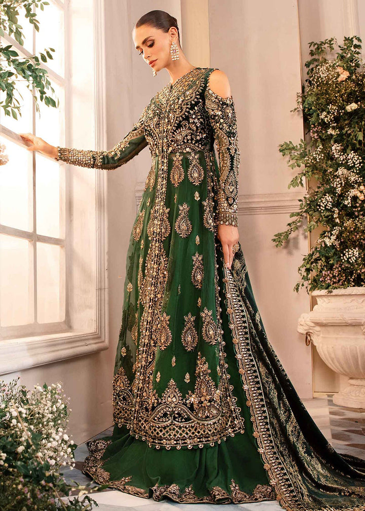 Buy Now Mbroidered Wedding Formals Edit '24 by Maria B | BD-2904 Online at Empress Online in USA, UK, France, UAE & Worldwide at Empress Clothing.