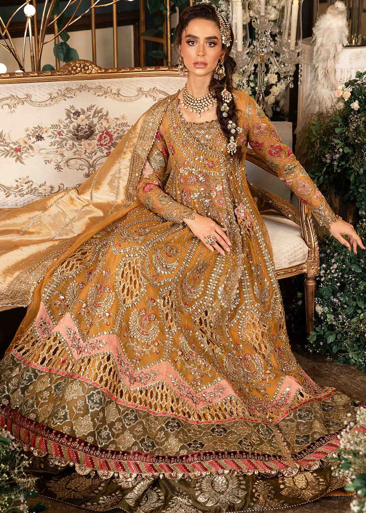 Buy Now Mbroidered Wedding Formals Edit '24 by Maria B | BD-2907 Online at Empress Online in USA, UK, France, UAE & Worldwide at Empress Clothing. 