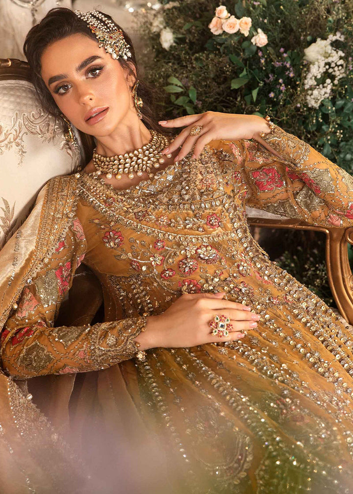 Buy Now Mbroidered Wedding Formals Edit '24 by Maria B | BD-2907 Online at Empress Online in USA, UK, France, UAE & Worldwide at Empress Clothing. 