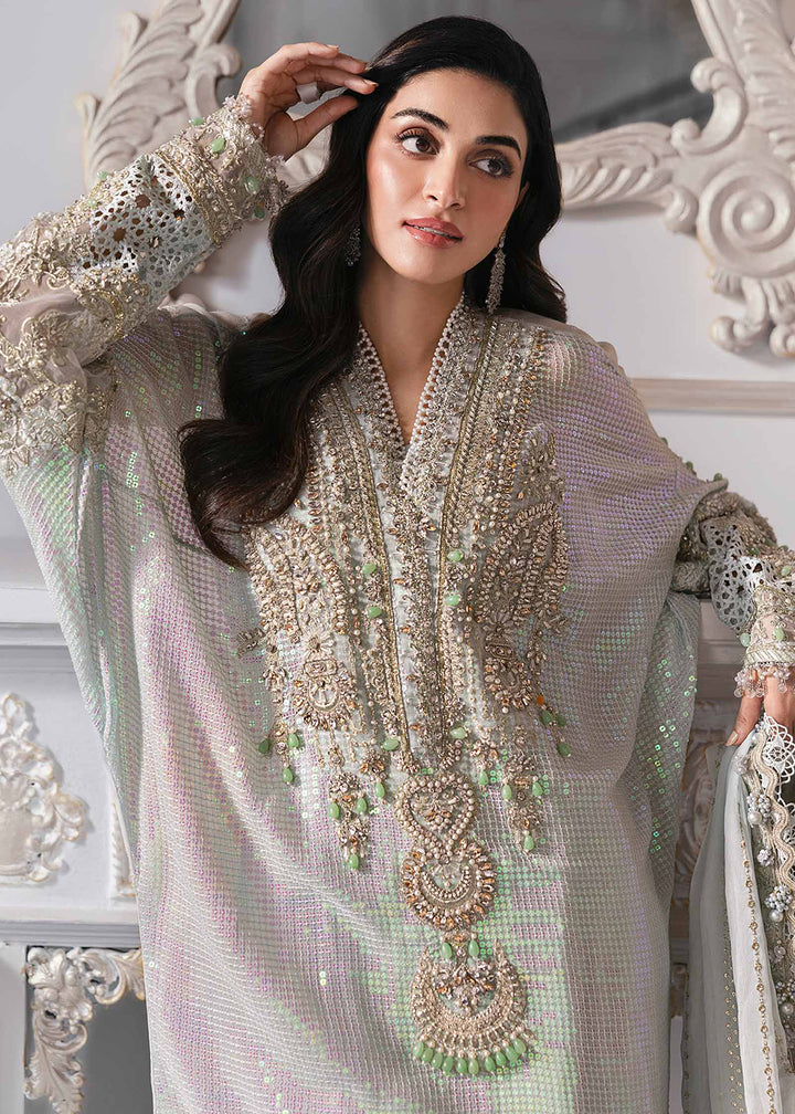 Buy Now Unstitched Mbroidered Edition '25 by Maria B | BD-3005 Online in USA, UK, Canada, France, Italy, Germany, Australia, UAE & Worldwide at Empress Clothing