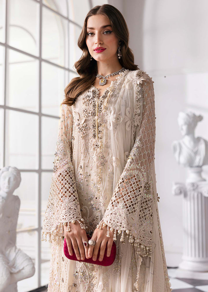 Buy Now Unstitched Mbroidered Edition '25 by Maria B | BD-3007 Online in USA, UK, Canada, France, Italy, Germany, Australia, UAE & Worldwide at Empress Clothing