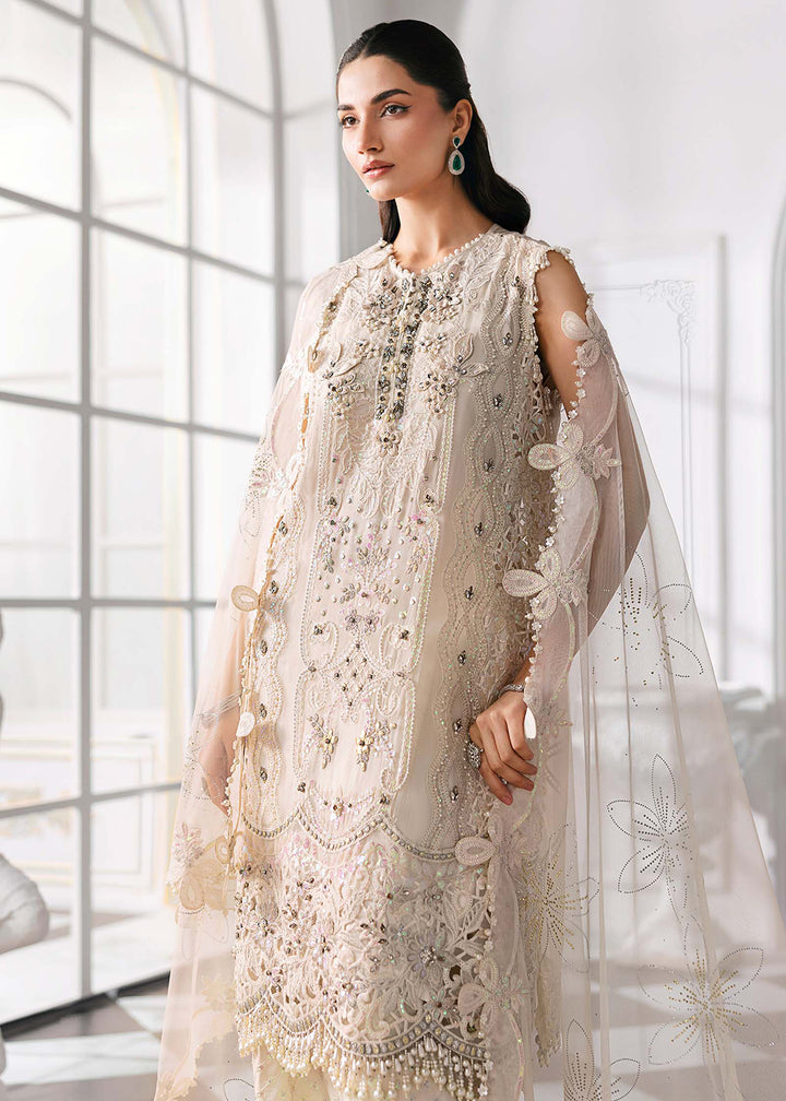 Buy Now Unstitched Mbroidered Edition '25 by Maria B | BD-3007 Online in USA, UK, Canada, France, Italy, Germany, Australia, UAE & Worldwide at Empress Clothing