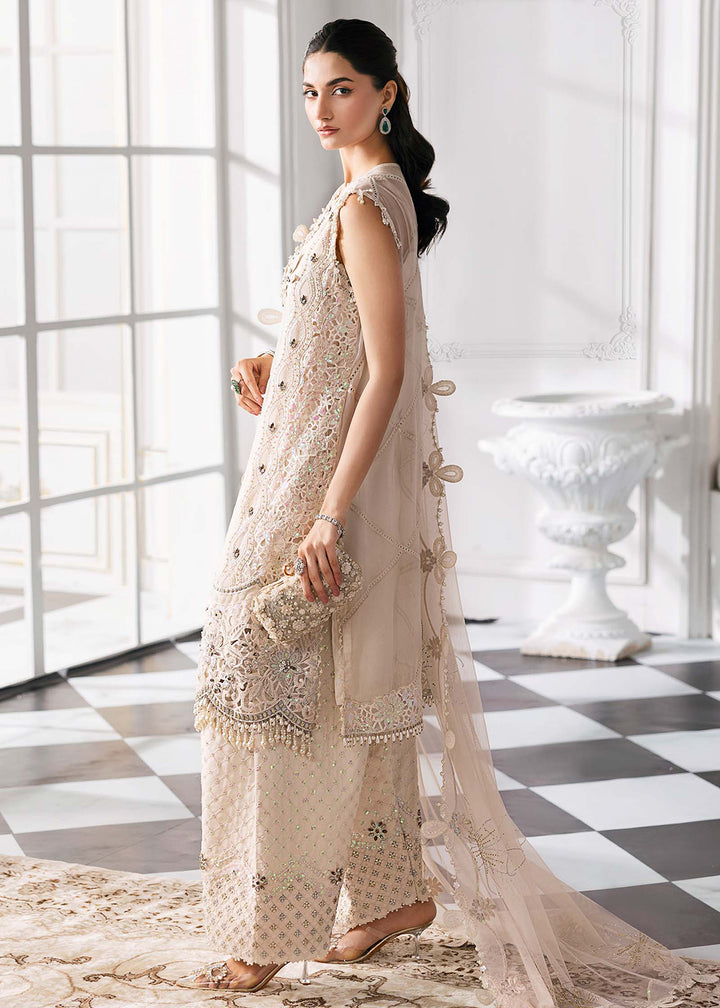 Buy Now Unstitched Mbroidered Edition '25 by Maria B | BD-3007 Online in USA, UK, Canada, France, Italy, Germany, Australia, UAE & Worldwide at Empress Clothing