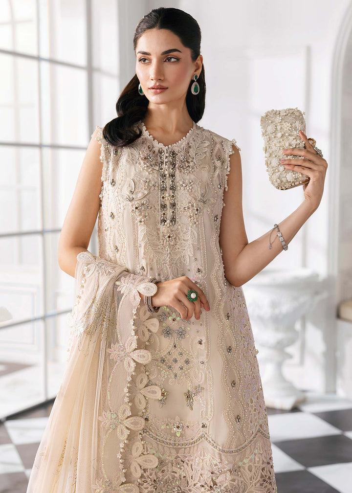 Buy Now Unstitched Mbroidered Edition '25 by Maria B | BD-3007 Online in USA, UK, Canada, France, Italy, Germany, Australia, UAE & Worldwide at Empress Clothing