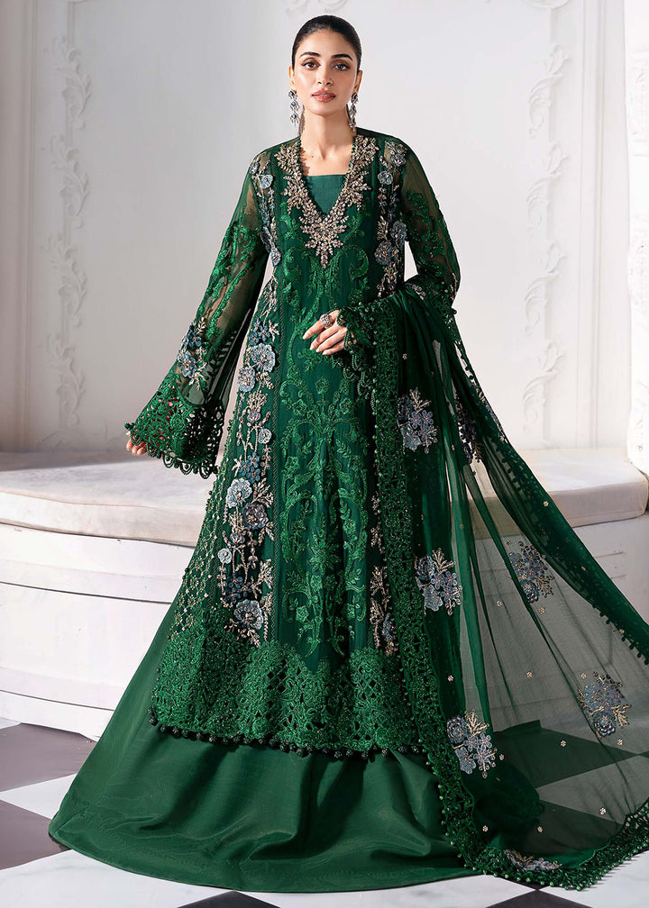 Buy Now Unstitched Mbroidered Edition '25 by Maria B | BD-3008 Online in USA, UK, Canada, France, Italy, Germany, Australia, UAE & Worldwide at Empress Clothing