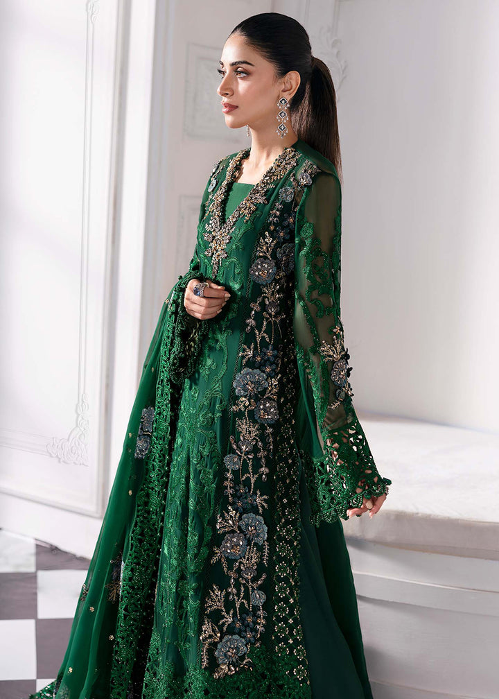 Buy Now Unstitched Mbroidered Edition '25 by Maria B | BD-3008 Online in USA, UK, Canada, France, Italy, Germany, Australia, UAE & Worldwide at Empress Clothing