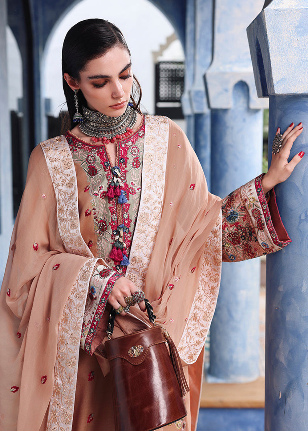 Buy Now Nuvera Raw Silk Collection '26 by Mushq | Belladona Royale Online in US, UK, Canada, France, Greece, Germany, Sweden, Austria & Worldwide at Empress.