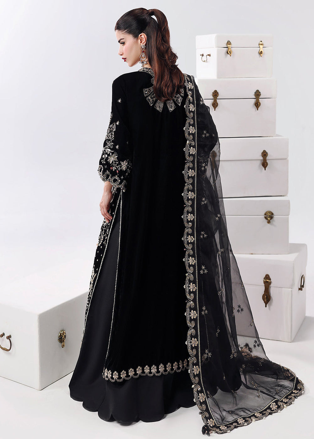 Buy Now L'amore Luxury Handwork Edit '25 by Sardinia | Black Swan Online in US, UK, Canada, France, Italy, Germany, Sweden, Greece, UAE & Worldwide at Empress.